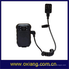 am Körper getragener Polizeikamerarecorder mit 2,0-Zoll-TFT-Bildschirm Auto-Digitalzoom-IR-Kamera ZP605 mit GPS und Fernbedienung